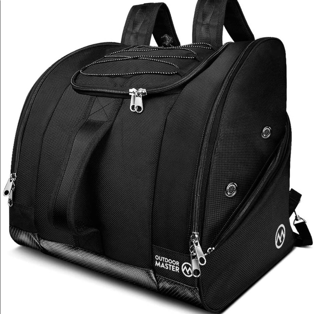 OutdoorMaster Boot Bag-Ski/Snowboard Boots Bag, Travel with Waterproof Exterior